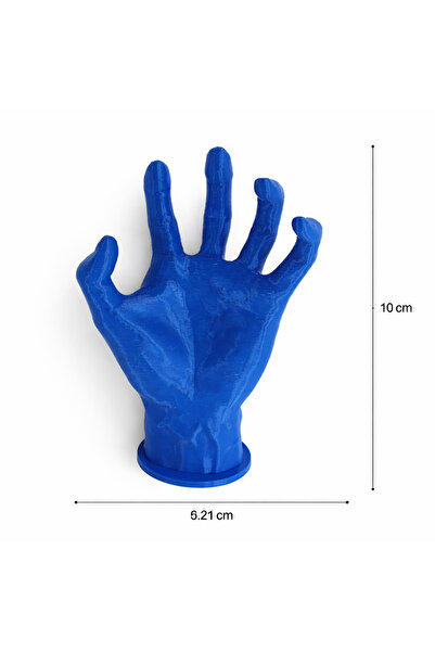 Home Dekoratif El Formlu Duvar Askısı | Modern Organizer | PETG | 10×9,5 cm