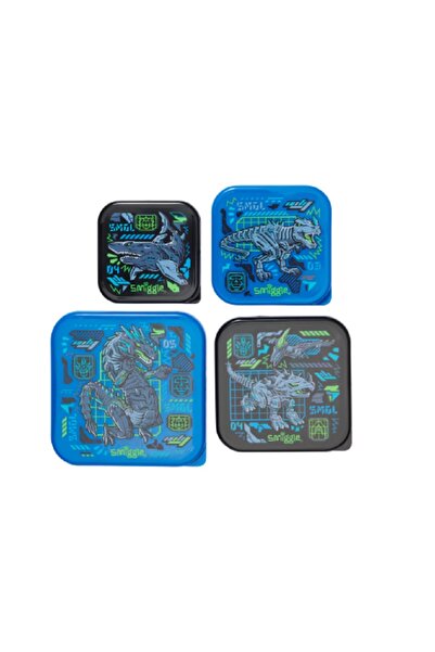 SMIGGLE All Stars 4 in 1 Interlocking Containers