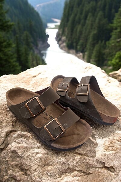 ALTUNTAŞ Жіноча-чоловіча пара застібок Madrid з подвійною стрічкою для щоденн...