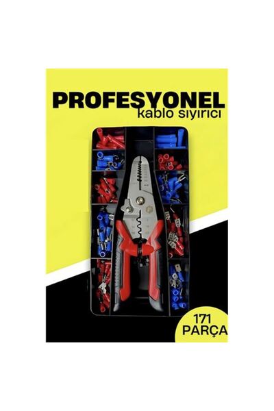 Skygo أداة تعرية الأسلاك الأوتوماتيكية وملقط التوصيل - AWG 10-22، مجموعة أدوا...