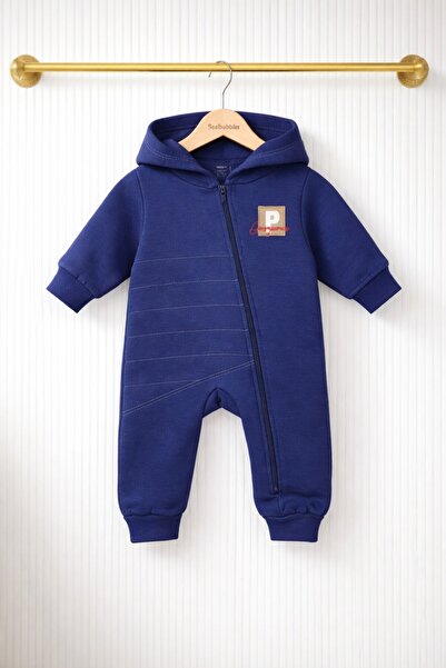 SeaBubbles Hooded Winter Baby Rompers