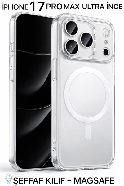 Tech&bello accessories حافظة شفافة متوافقة مع هاتف آيفون 17 برو ماكس، غطاء حم...