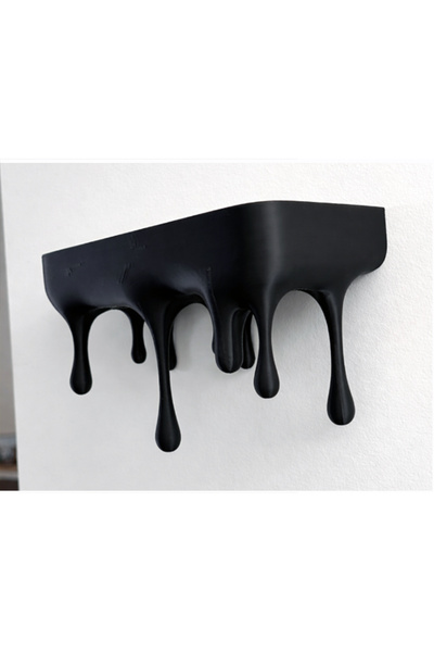 AtölyeMatris Eriyen Slime Raf Dekoratif Duvar Rafı 20 Cm Boy 8.8 Cm En 11.5 C...