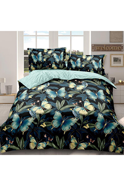 Pucioasa Double bed linen for 2 people Pucioasa, 4 pieces, Satin Cotton, DREA...