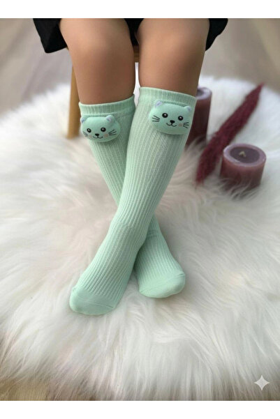 BİGÜMEX Детски чорапи до коляното с животински мотиви, 3 чифта, 1/5 години