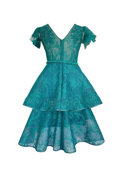 ambar studio Rochie de seară midi din dantelă Marlene