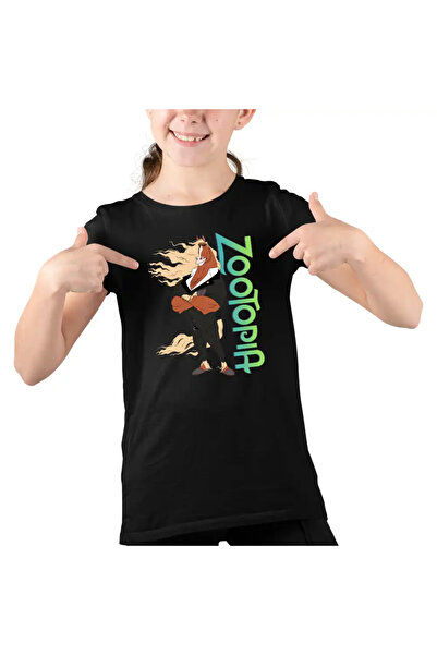 OEM Kids Girls Zootopia Winddancer Horse Primary Dancer Zootropolis T-Shirt