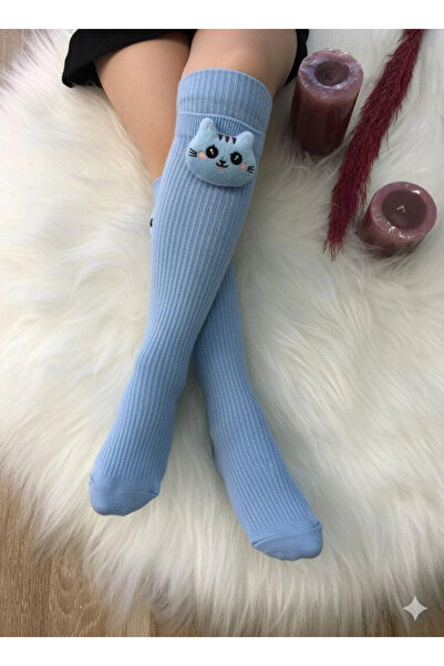 BİGÜMEX Детски чорапи до коляното с животински мотиви, 3 чифта, 1/5 години