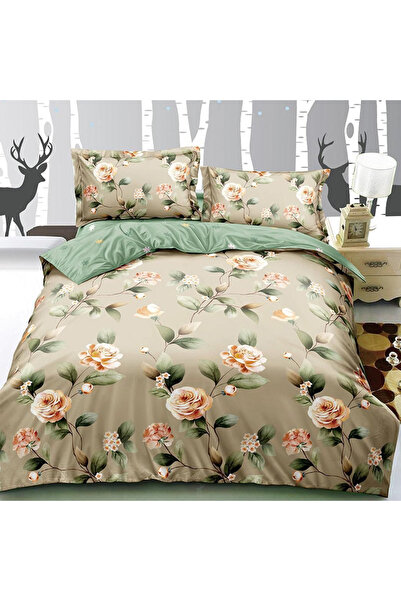 Pucioasa Double bed linen for 2 people Pucioasa, 4 pieces, Satin Cotton, DREA...