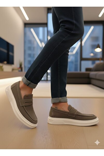 rocassi ΑΝΔΡΙΚΑ Γνήσιο Δέρμα S Σουέτ Lofer Παπούτσια TOUPE