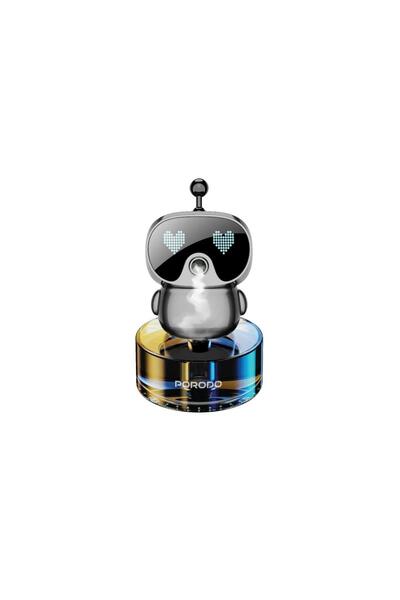 porodo Lifestyle Robovibe Smart Car Aroma Diffuser with Pixel Display & USB-C...
