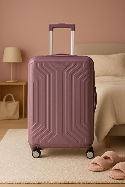 Benetton seyehat valizi kadın valizbüyük boy valiz -VALİZ-Valiz