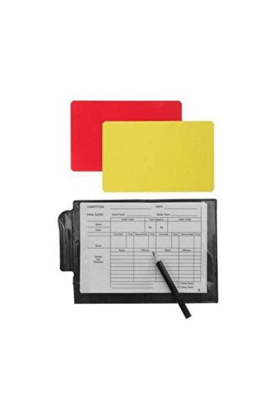 Toybox Football Referee Cards Soccer Red Cards Yellow Cards Referee Warning C...