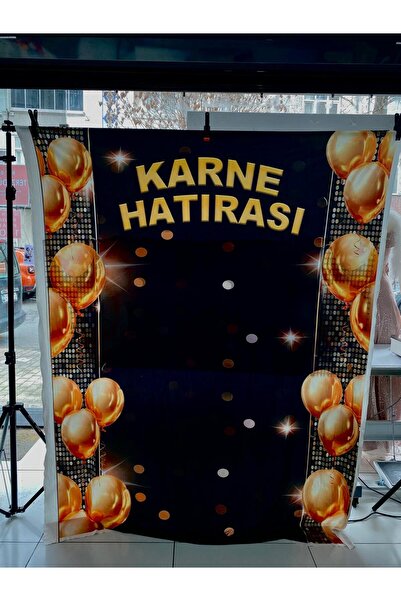 PROMISEBACKDROP2 150x200 Cm Karne Hatırası Fonu Okul Panoları, Etkinlik Fon