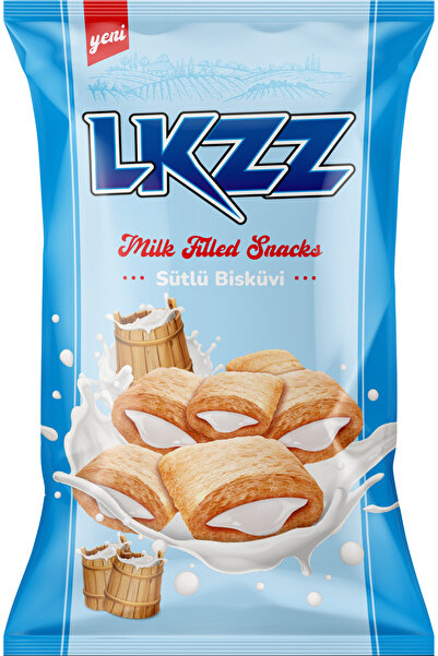 MJ COMPANY LKZZ Milk Sütlü Bisküvi 30 ADET 35 GR