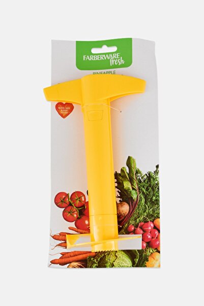 Farberware Pineapple Cutter And Core Remover, Yellow