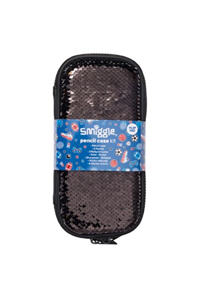 SMIGGLE حزمة هدايا قرطاسية صغيرة بغطاء صلب مزينة بالترتر السحري