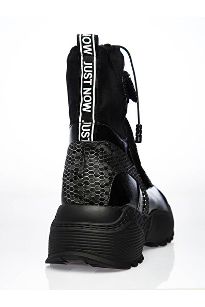 MANGATA Ghete Negre de Dama Moderne Honeycomb