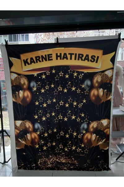 PROMISEBACKDROP2 150x200 Cm Karne Hatırası Fonu Okul Panoları, Etkinlik Fon