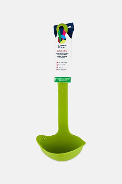Colour Works Superior Silicon Ladle, Light Green