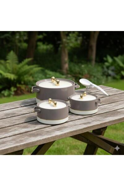 Generic Stylish food storage container set in various sizes: 1500-2000-2500