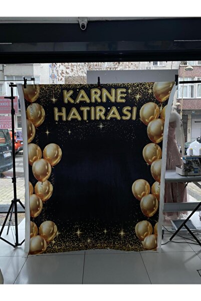 PROMISEBACKDROP2 150x200 Cm Karne Hatırası Fonu Okul Panoları, Etkinlik Fon