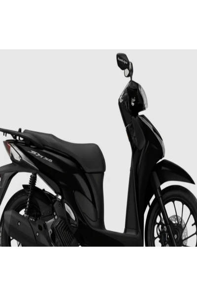 Alkan MB Honda Sh 125i Kanat Ayna H2 Katlanır Naked Model Küçük Siyah