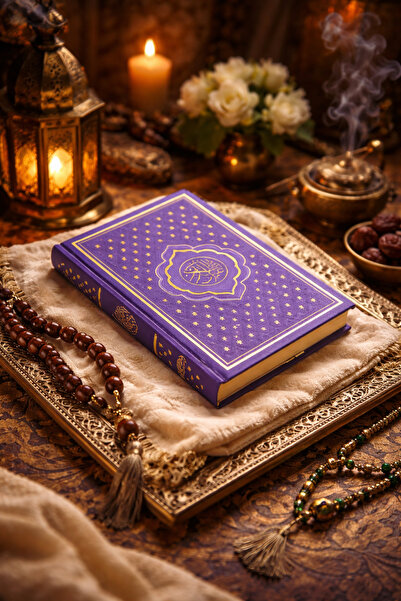 Fetih Yayınları Kuranı Kerim Diyanet Mühürlü Deri Cilt Kur’an-ı Kerim 17×24 c...