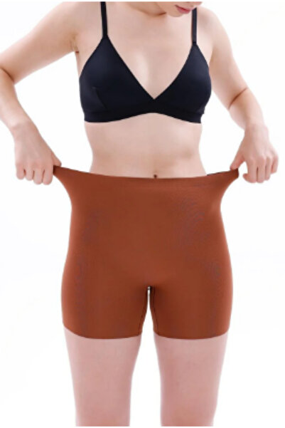 IVYRAE Γυναικείο χωρίς ραφές Laser Cut εφέ σύσφιξης Boxer Corset Χωρίς ίχνη Ά...