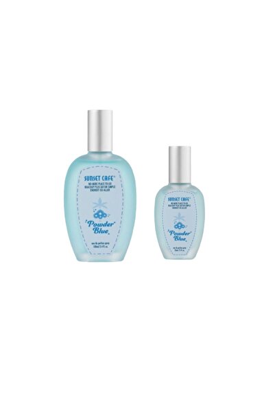 Sunset Cafe Travel Set – Powder Blue 100ml + 22ml