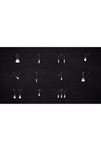 Osram Vintage Edition 1906 Canopy Pendulum Light, Black