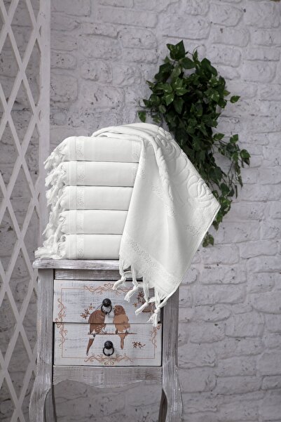 Fiesta Tekstil منشفة إيتامين 50×90 سم قابلة للغسل، عبوة من 6 قطع