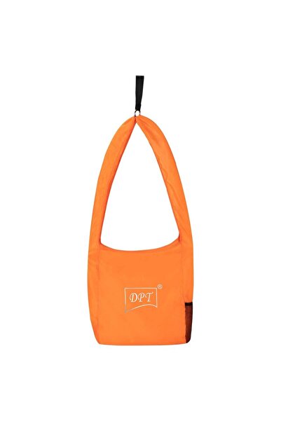 DPT Foldable Bag, Portable Shopping Bag, Orange, Size 30*35cm