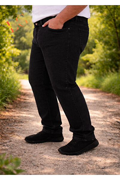 LORDA GİYİM TONI S Men's Denim Pants Super Stretch High Waist Lycra with Zipper