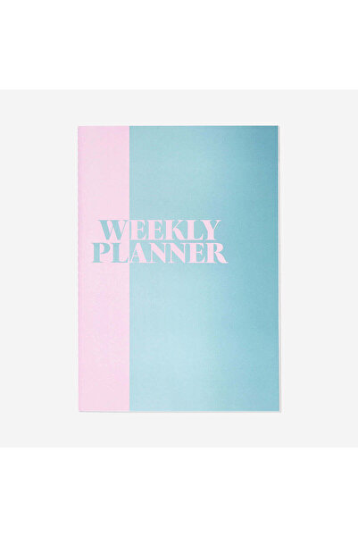 Flying Tiger Copenhagen Mavi Haftalık Planlayıcı B5