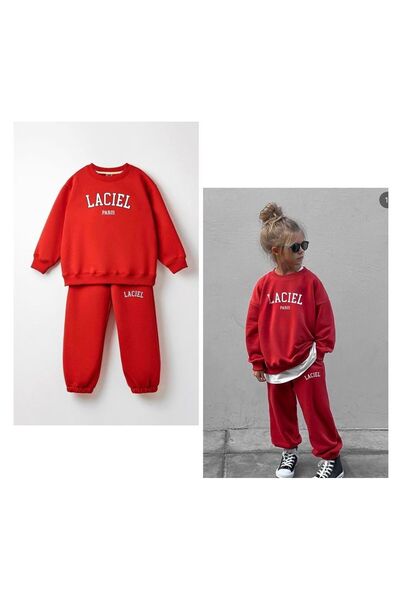 OEM بدلة رياضية حمراء من لاكيل