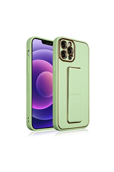OEM Green Kickstand Case for iPhone 13 Pro - Silicone