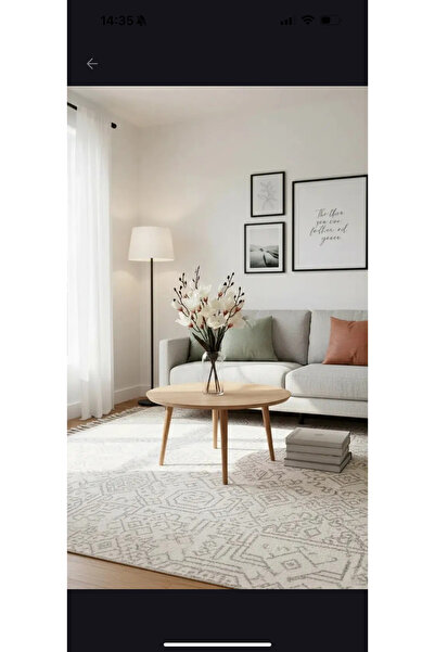 Erden Flowers Yapay Demet Manolya (krem)