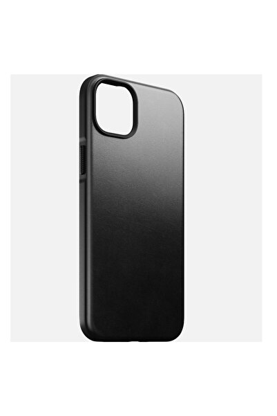Nomad Husă modernă din piele pentru iPhone 14 Plus - Neagră