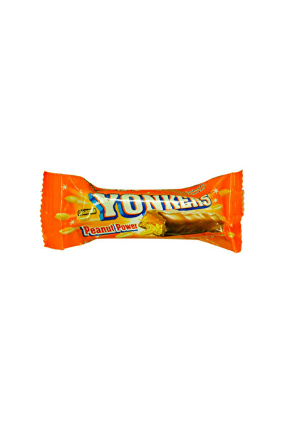 YONKER Yonkers chocolate peanut power bar, 28 gm