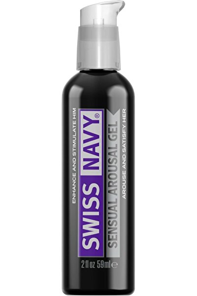 SWISS NAVY جل الإثارة الحسية - 2 أونصة - جل مائي للرجال والنساء والأزواج - ان...