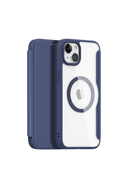 Dux Ducis DuxDucis MagSafe Flip Cover iPhone 15 Plus Blue