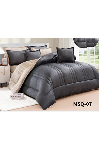 alzawia موديلات شتويه نفرين ساده محفر مخمل فرو مفرش 8 قطع