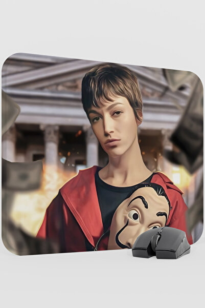 mousepad bastir La Casa De Papel-Tokyo V5 48X40 XL Gaming Rubber Non-Slip Bas...