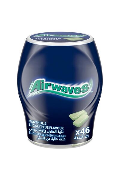 Airwaves Menthol & Eucalyptus Gum, 64 gm