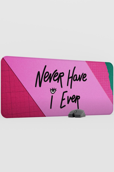 mousepad bastir Never Have I Ever V4 90X40 XXL Gaming Rubber Non-Slip Base Mo...
