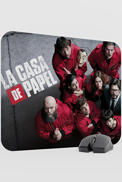mousepad bastir La Casa De Papel V2 48X40 XL Gaming Rubber Non-Slip Base Mous...