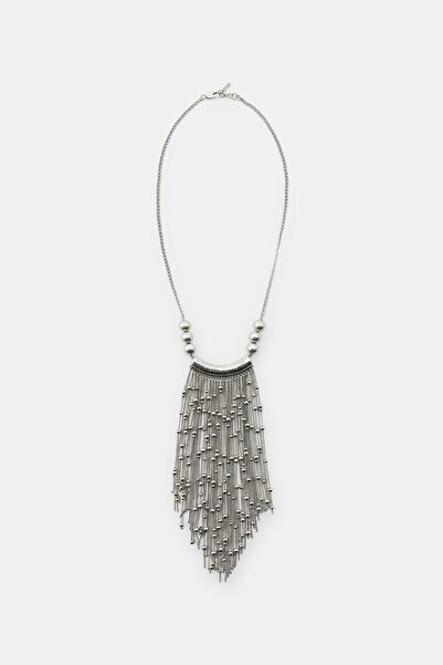 stravis Dangle heel chain necklace