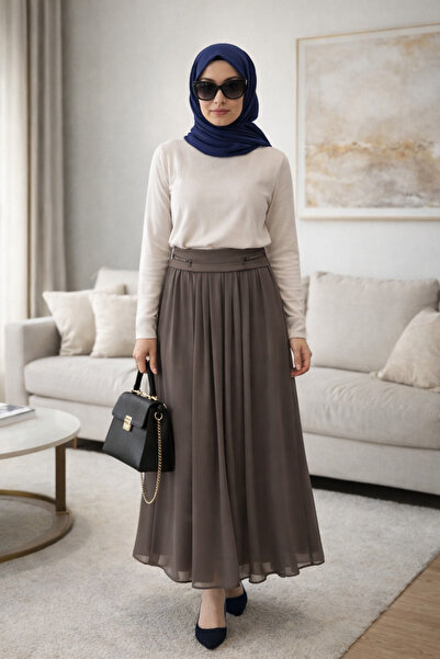 GARNİ Підкладкова шифонова спідниця