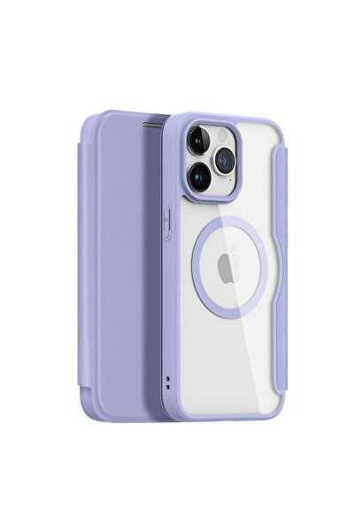 Dux Ducis Θήκη DuxDucis MagSafe Flip για iPhone 15 Pro - Μωβ